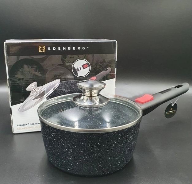 Каструля-ковшик Edenberg EB-16999 18 см 1,8 л з антипригарним покриттям і кришкою EB-16999 фото