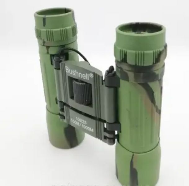 Бинокль для наблюдения Bushnell ARMY 10X25 / Бинокль для туризм НФ-00005516 фото
