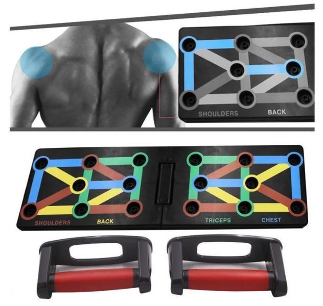 Доска для отжимания Body building (W-001) Упоры для отжимания от пола W-001 фото