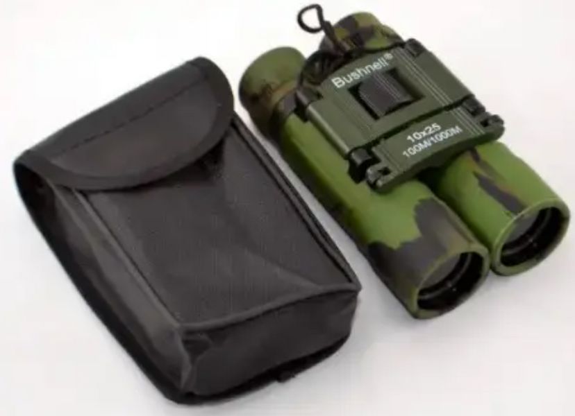 Бинокль для наблюдения Bushnell ARMY 10X25 / Бинокль для туризм НФ-00005516 фото