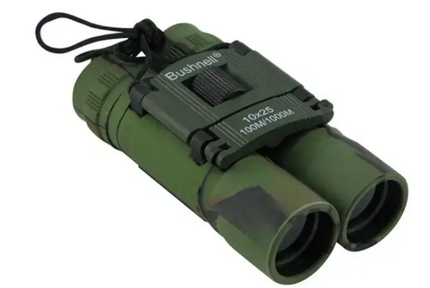 Бинокль для наблюдения Bushnell ARMY 10X25 / Бинокль для туризм НФ-00005516 фото