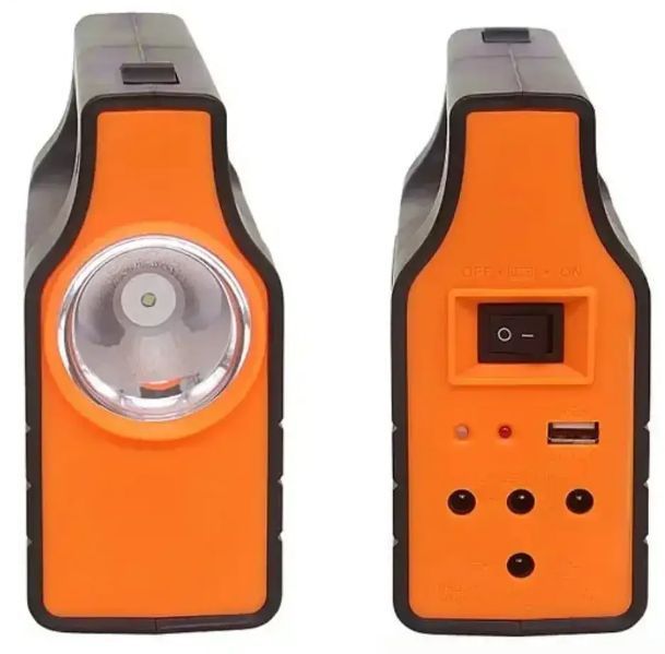 Ліхтар кемпінговий із функцією Power Bank і сонячною панеллю LM-3605/ Потужний ліхтарик аварійний LM-3605 фото
