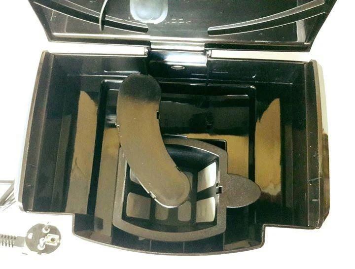 Кофемашина чорна/червона DOMOTEC MS-0708/0705 крапельна 500 Вт з двома керамічними чашками по 150 мл 0708 фото