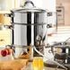 Соковарка-пароварка 8 л Maestro MR-1030 з неіржавкої сталі/Каструля для соку MR-1030 фото 9