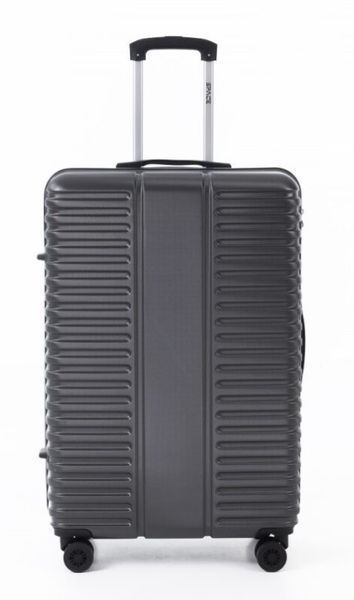 Валіза великого розміру SPACE Grey з ABS-пластику з телескопічною ручкою R37248L-GR фото