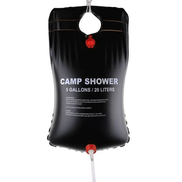 Подвесной душ Camp Shower 20л для кемпинга и дачи / Резиновый душ пакет для туризма GR-6157 фото