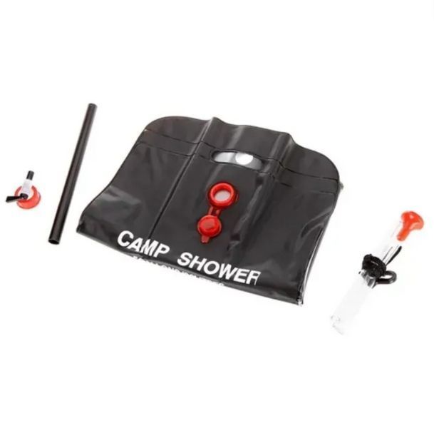 Подвесной душ Camp Shower 20л для кемпинга и дачи / Резиновый душ пакет для туризма GR-6157 фото