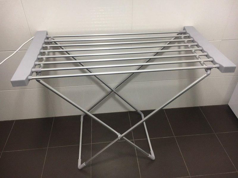 Сушилка для белья напольная электрическая BESSER 120 Вт раскладная 94 x 50 x 73 см 10291 фото