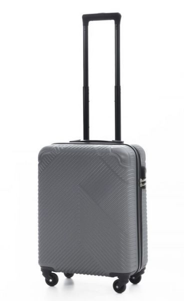 Малый дорожный чемодан ABS-пластик Travel World R33422S-GR (Серый) на колёсах R33422S-GR (Серый) фото