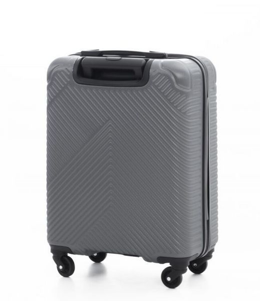 Малый дорожный чемодан ABS-пластик Travel World R33422S-GR (Серый) на колёсах R33422S-GR (Серый) фото