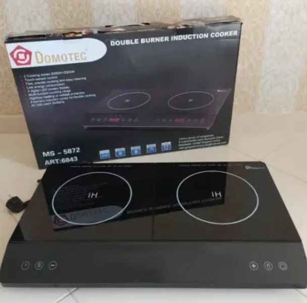 Индукционная плита DOMOTEC MS-5872 на 2 конфорки по 2000 Вт MS-5872 фото