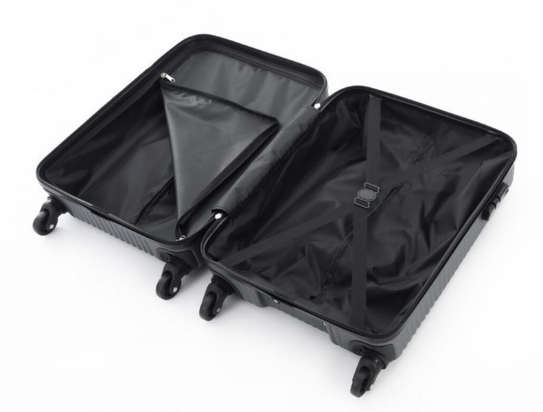Малый дорожный чемодан ABS-пластик Travel World R33422S-GR (Серый) на колёсах R33422S-GR (Серый) фото