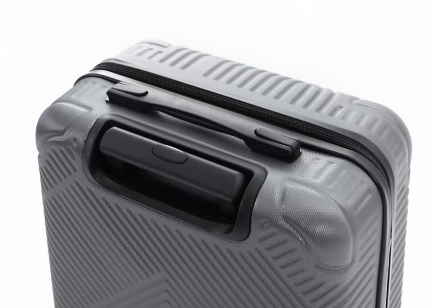 Малый дорожный чемодан ABS-пластик Travel World R33422S-GR (Серый) на колёсах R33422S-GR (Серый) фото