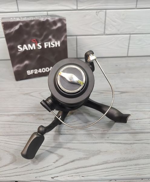 Котушка з бейтраннером Sams Fish 3bb 6000 з графітової шпулей SF24004-6 SF24004-6 фото