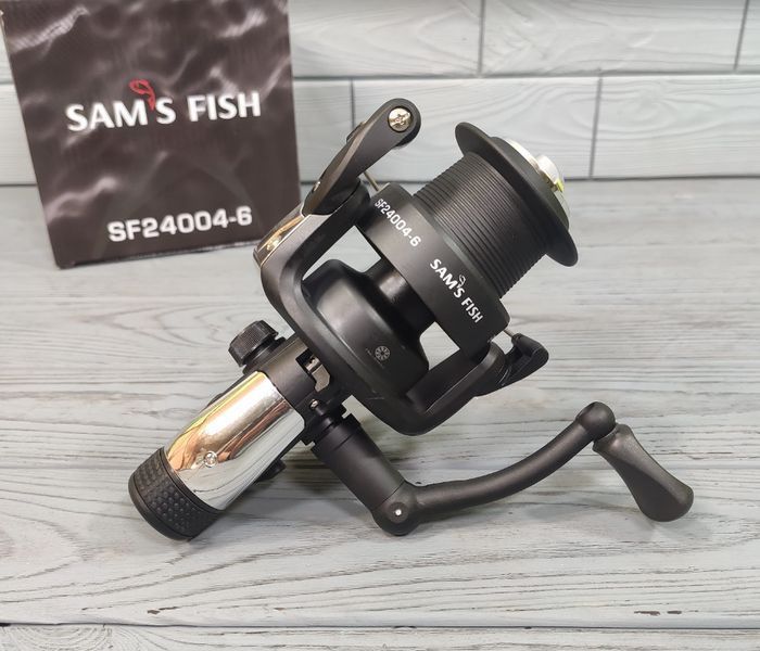 Котушка з бейтраннером Sams Fish 3bb 6000 з графітової шпулей SF24004-6 SF24004-6 фото