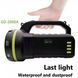 Фонарь кемпинговый аварийный -&nbsp;Power Bank, bluetooth колонка с солнечной панелью&nbsp;+3 лампы GDLITE GD-2000A GD-2000A фото 5