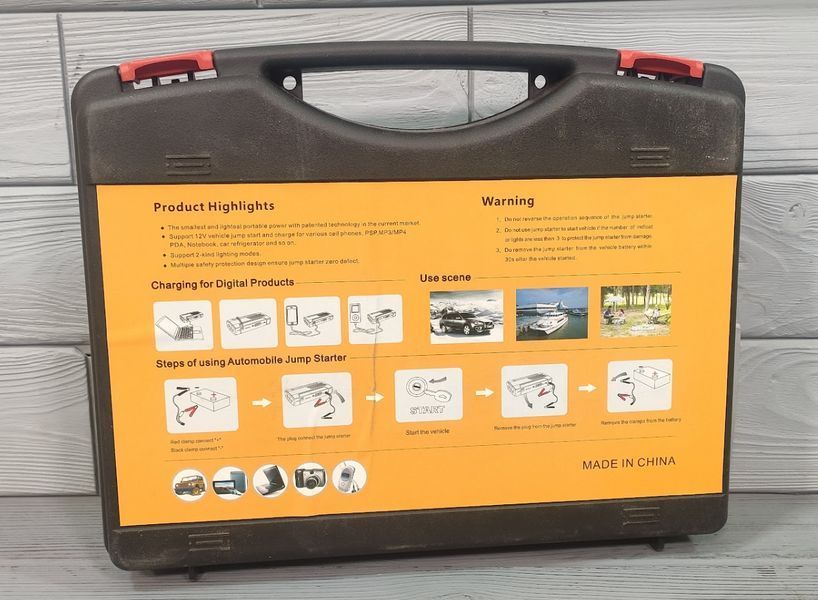 Пускозарядний пристрій JUMPSTARTER TM19D (88000 маг)/ Автобустер TM19D-15229 фото