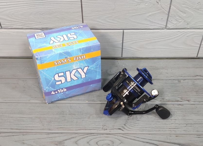Катушка рыболовная Sams Fish "Sky" 2000 4+1bb SF24156-2 SF24156-2 фото