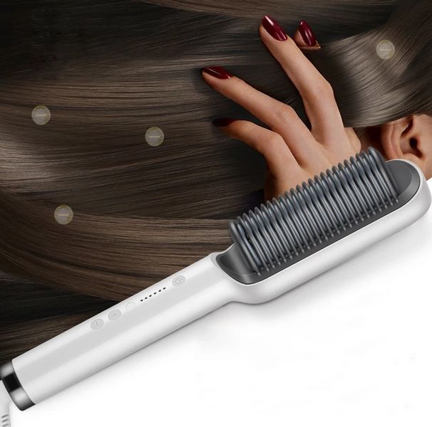 Расчёска - выпрямитель для укладки волос Hair Straightener HQT-908/909 HQT-908/909 фото