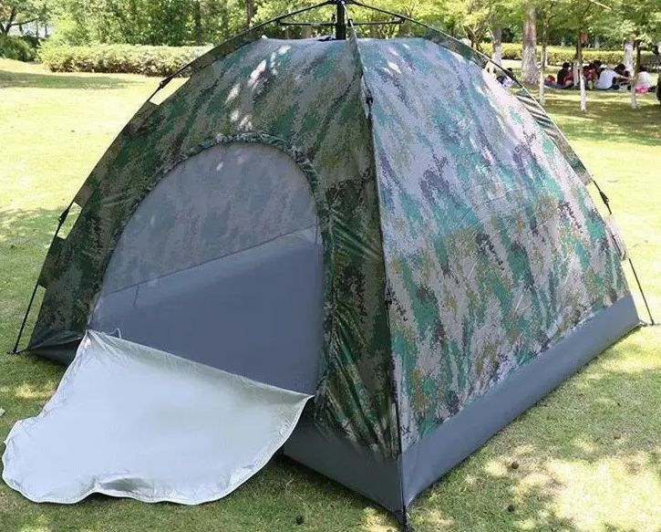 Туристическая палатка автомат 6-ти местная (2*2,5м) / Кемпинговая автоматическая палатка G-0118 фото