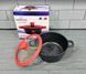 Каструля &mdash; казан 2,2л / 20см Bohmann BH-7353-20MRB з мармуровим покриттям / Каструля з антипригарним покриттям BH-7353-20MRB фото 5