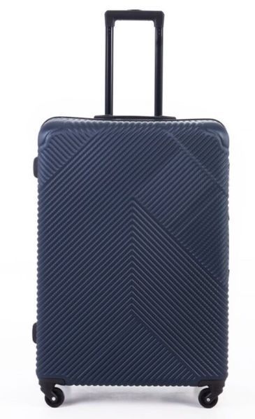 Набор дорожных чемоданов 3шт ABS-пластик Travel World R33422-DB (Dark Blue/Тёмно-синий) на колёсах R33422-DB фото