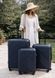 Набор дорожных чемоданов 3шт ABS-пластик Travel World R33422-DB (Dark Blue/Тёмно-синий) на колёсах R33422-DB фото 1