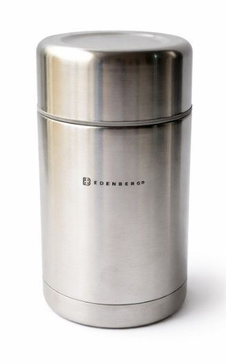 Термос для еды Edenberg EB-3522 вакуумный (900 мл), нержавеющая сталь, герметичный EB-3522 фото