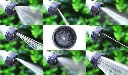 Шланг для поливу X-Hose 45 метрів / 150FT з розпилювачем, садовий шланг Magic Hose X HOSE 45 фото