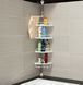 Кутова полиця для ванної Multi Corner Shelf, 4 рівня, 3,2 м MCS-3.2 фото 2