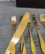 Набір столових предметів A-Plus 1421 Gold, ложки, виделки та ножі 24 шт 1421-Gold фото 8