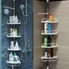 Кутова полиця для ванної кімнати Multi Corner Shelf, висота 2.6 м MCS-2.6 фото 2