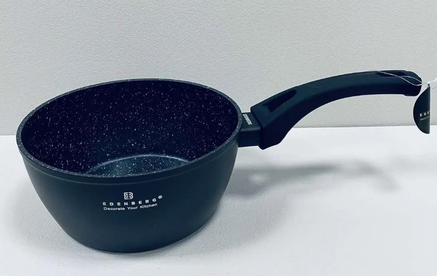 Ковшик Edenberg EB-3329 (16см на 1,3л) с мраморным покрытием, крышкой и индукционным дном EB-3329 фото