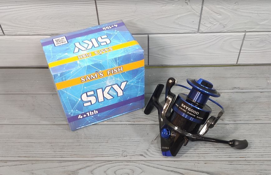 Катушка рыболовная Sams Fish "Sky" 6000 4+1bb SF24156-6 SF24156-6 фото