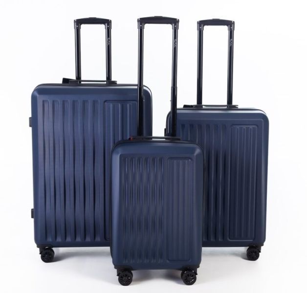 Набор дорожных чемоданов 3шт ABS-пластик Pierre Cardin R33424-DB (Dark blue/Темно-синяя) на колёсах R33424-DB фото