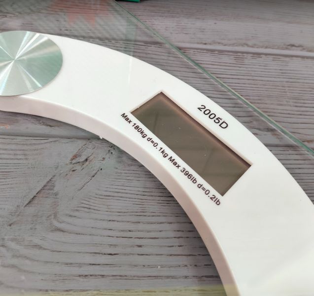 Весы напольные стеклянные до 180 кг R-88490 / Электронные напольные весы R88490 фото