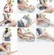 Роликовий масажер для тіла з підігрівом Shiatsu Massager of Neck Kneading WM-003 фото 6