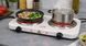 Двухконфорочная электрическая плита переносная SHot Plate JX-2020B 2000W / Спиральная электроплитка настольная JX-2020B фото 1