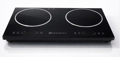 Склокерамічна комбінована плита Edenberg EB-62286, індукційна + інфрачервона, настільна EB-62286 фото