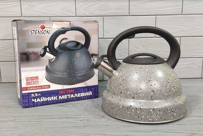 Чайник зі свистком із неіржавкої сталі 3,5 л Stenson MH-2985 MH-2985 фото
