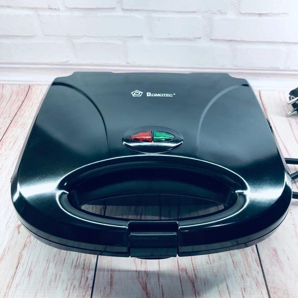 Побутова сендвічниця DOMOTEC MS-7709 1000 Вт електрогриль для щоденного використання 7709 фото