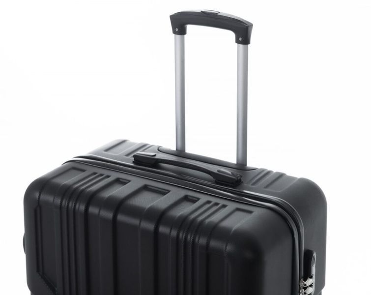 Комплект валіз 3 в 1 Travel World R33423-BL чорний з ABS-пластику для подорожей R33423-BL фото