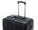 Комплект валіз 3 в 1 Travel World R33423-BL чорний з ABS-пластику для подорожей R33423-BL фото 6