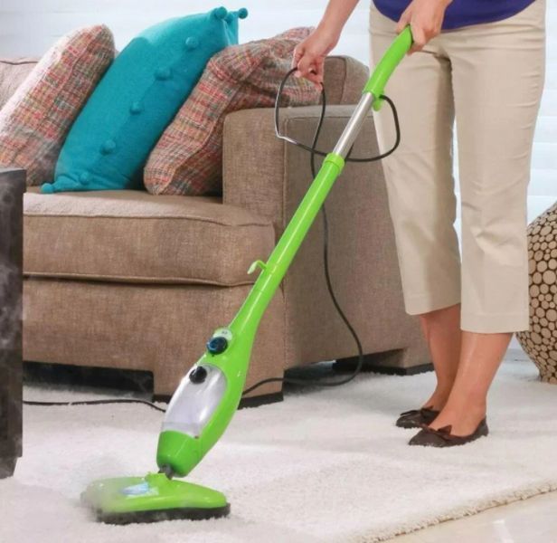 Парова Швабра універсальна Steam Cleaner MOP X5 5 в 1, Потужний пароочищувач H2O ТМ -108 фото