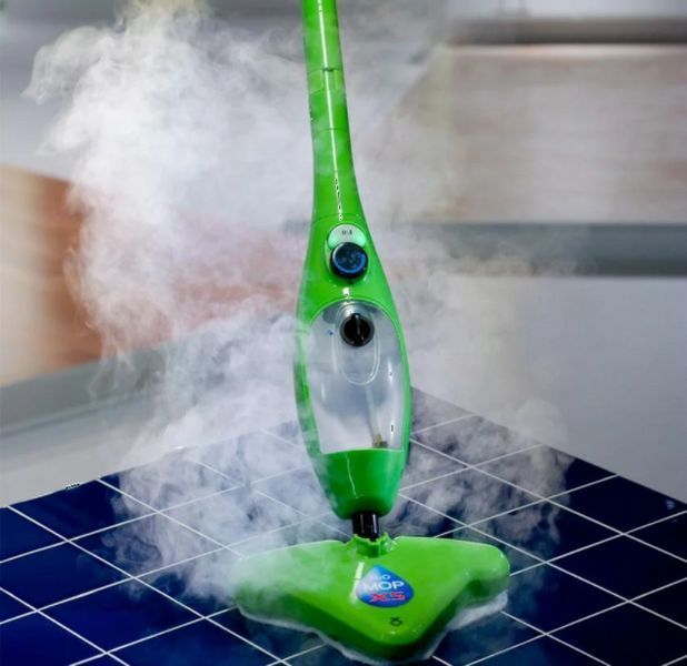 Парова Швабра універсальна Steam Cleaner MOP X5 5 в 1, Потужний пароочищувач H2O ТМ -108 фото