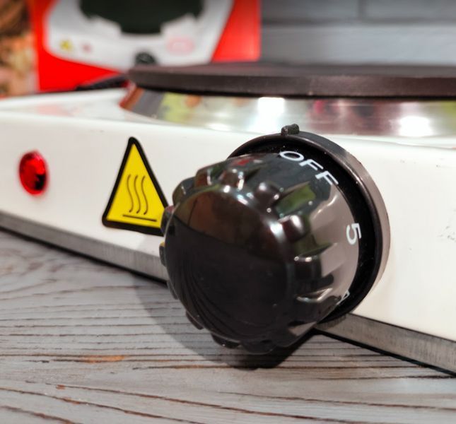 Одноконфорочная электрическая плита переносная Hot Plate JX-1010A / Дисковая электроплитка настольная JX-1010A фото