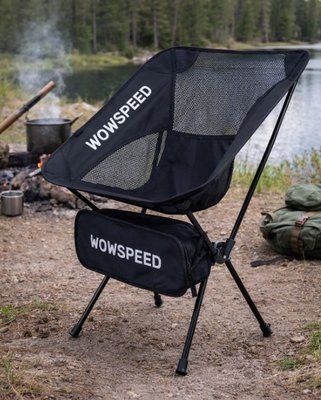Складаний кемпінговий стілець WowSpeed 212C компактний у чохлі для подорожей 212C фото