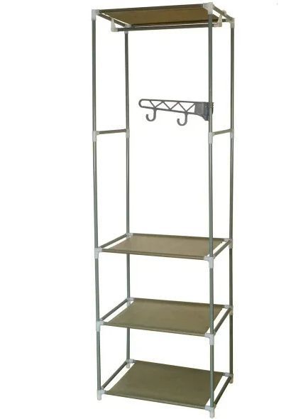 Напольная вешалка для хранения одежды New Boxy Coat Rack Открытый шкаф органайзер для одежды GR-3983 фото