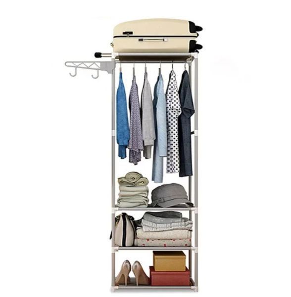 Напольная вешалка для хранения одежды New Boxy Coat Rack Открытый шкаф органайзер для одежды GR-3983 фото