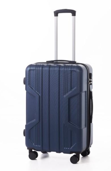 Средний дорожный чемодан ABS-пластик Travel World R33423M-DB (Dark blue/Темно-синий) на колёсах на колёсах R33423M-DB фото